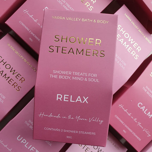 Yarra Valley Relax Shower Steamers (Twin pack)